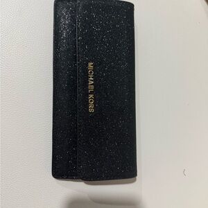 Michael Kors Sparkling Black Wallet